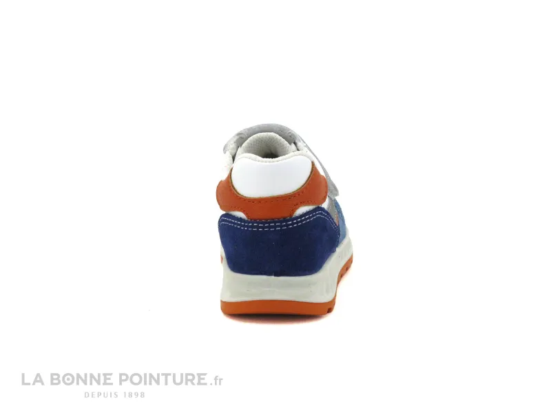 Achat chaussures Imac Bébé Chaussure, vente Imac 583670 1405-007 Bianco Bluette - Basket BEBE blanche - 2 velcros