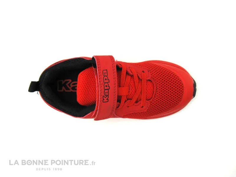 Achat chaussures Kappa Enfant Basket, vente Kappa SNUGGER Elastic kids red black 3112Z6W - Basket rouge