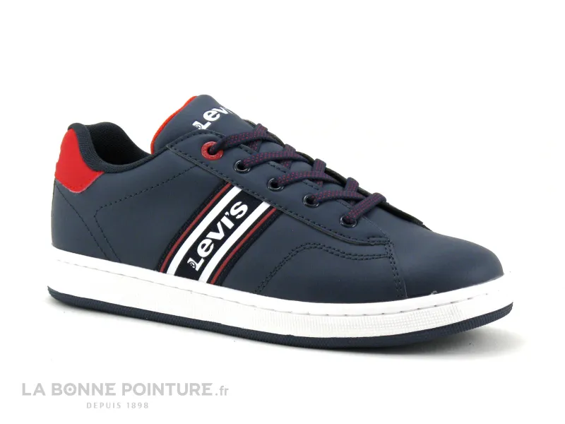 Achat chaussures Levi's Junior Basket ville, vente Levis BRANDON Navy - Basket basse GARCON bleu marine