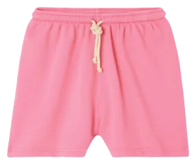 AMERICAN VINTAGE  Short à taille élastique en coton hapylife - Rose