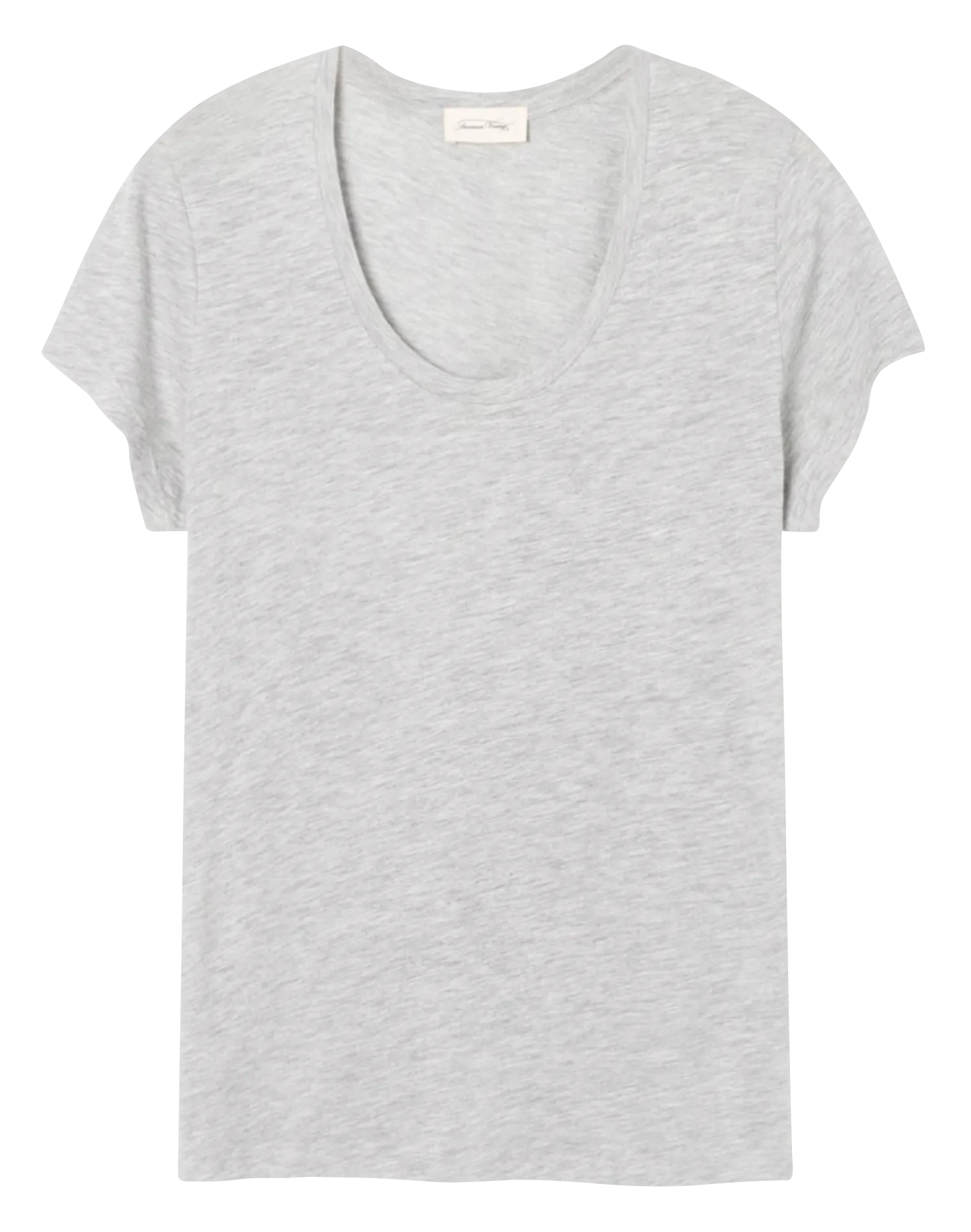 AMERICAN VINTAGE  Tee-shirt col rond en coton mélangé jacksonville - Gris