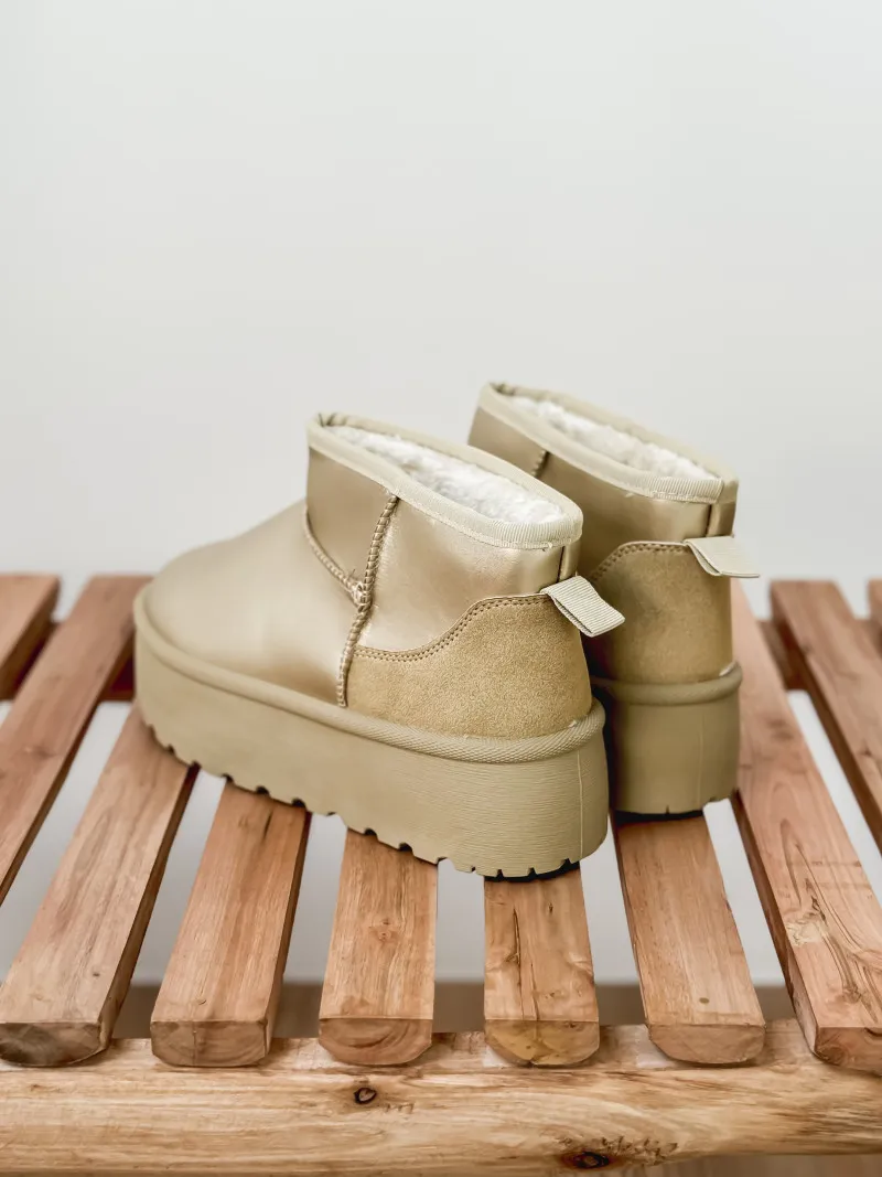 Boots Aaliyah - Doré