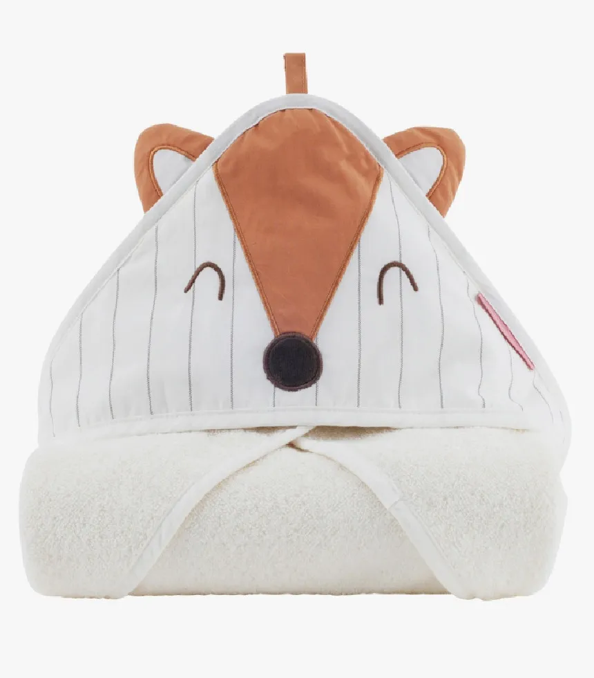 Cape de bain en coton bio Dream Forest