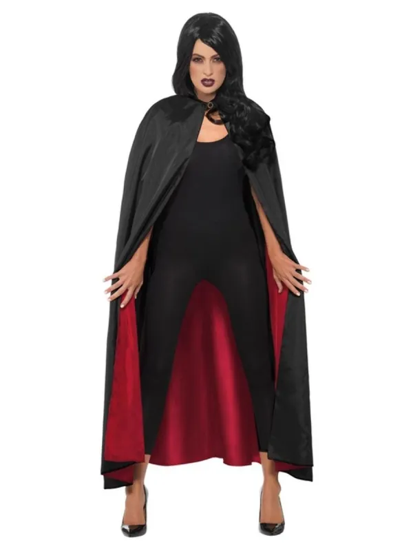 Cape réversible, Rouge & Noir, Deluxe