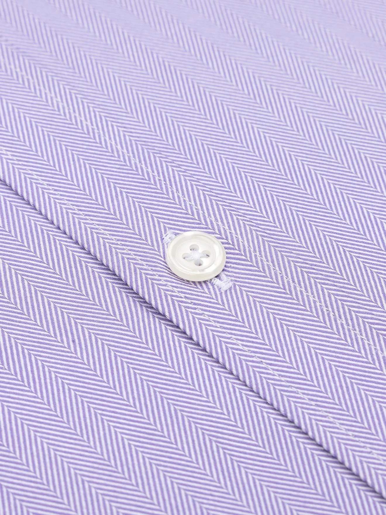 Chemise cintrée en chevron parme 