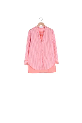 Chemise en coton rayé
