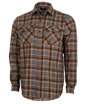 Chemise en Flanelle MAPLE | Gris Vintage