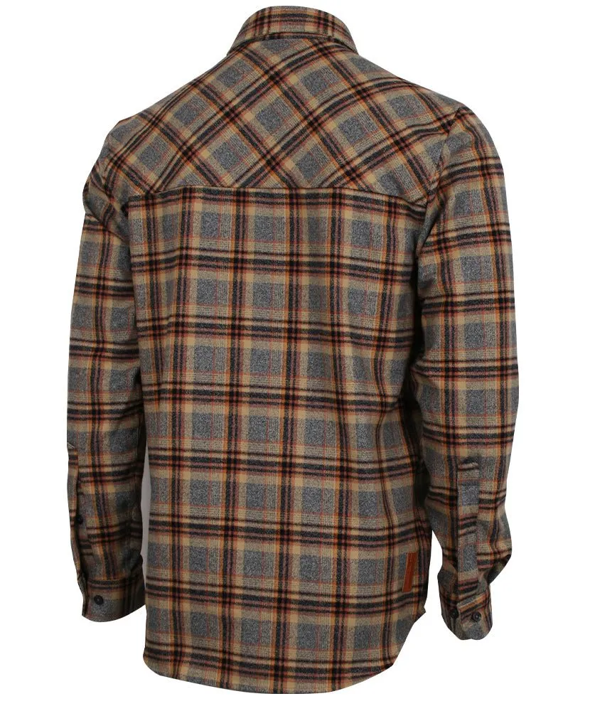 Chemise en Flanelle MAPLE | Gris Vintage
