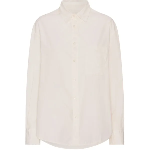COLORFUL STANDARD - CHEMISE SURDIMENSIONNÉE - BLANC  IVOIRE