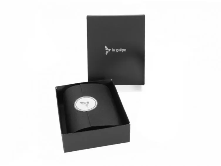 Compagnon "Luxe" en cuir rouge - 2 volets avec patte - PM-025-01