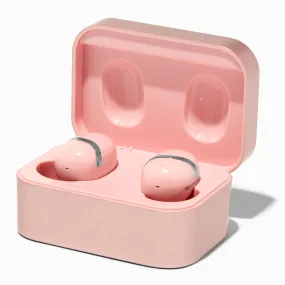 Écouteurs sans fil et coque - Rose