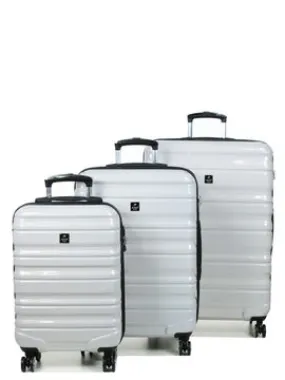 Ensemble 3 valises Airtex Diome Blanc  7223/3Wh  