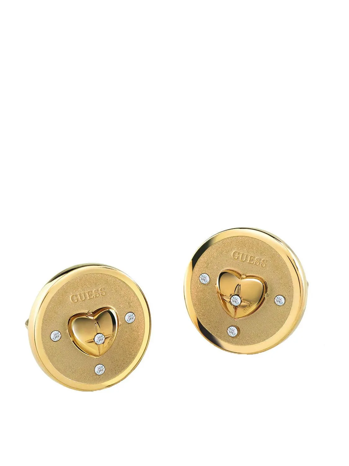 Guess Talismania Des Boucles D'oreilles Or Jaune - Achetez À Prix Outlet!