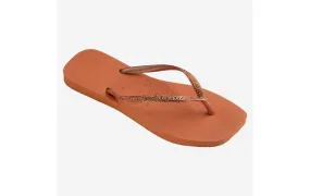 Havaianas tong square glitter cerrado orange orange