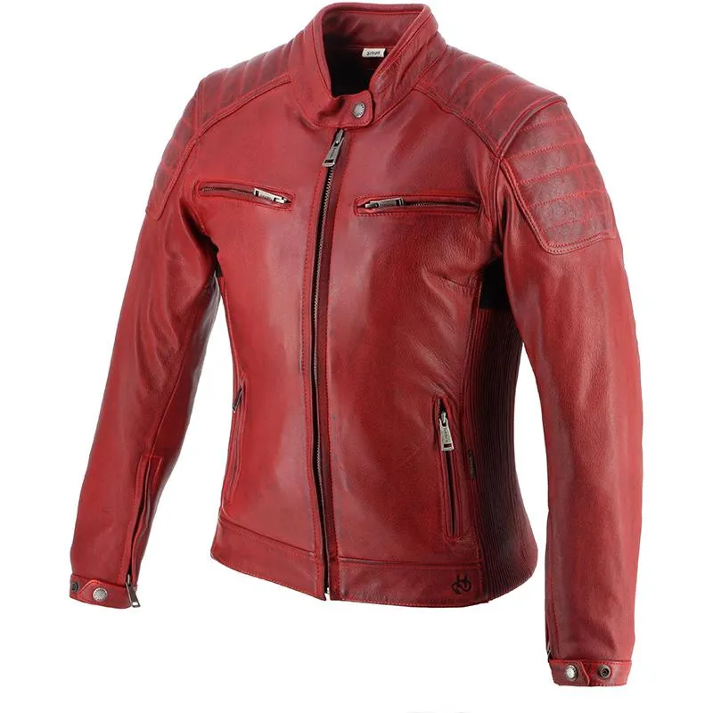  HELSTONS Blouson JODY Cuir Soft FEMME  Blouson moto textile