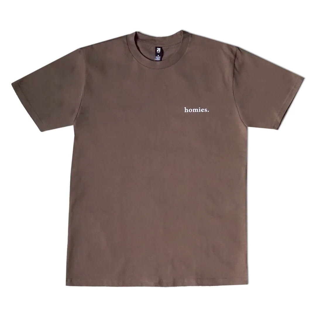 HOMIES SERIF HEAVYWEIGHT TEE