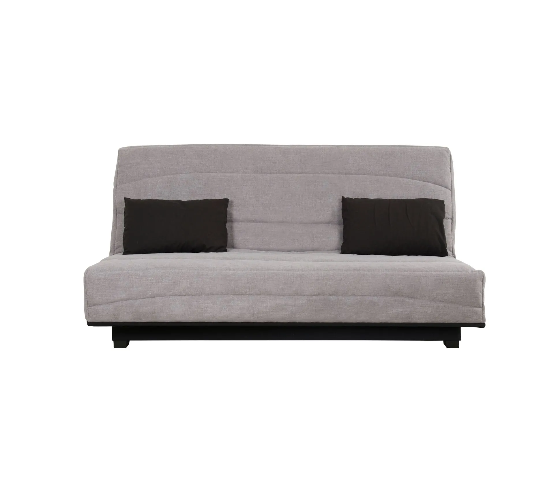 Housse DECO clic-clac 130 cm  Tissu CAPE gris