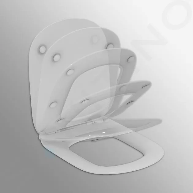 kielle Oudee - WC suspendu avec abattant SoftClose, Vortex Rimless, blanc 30102004
