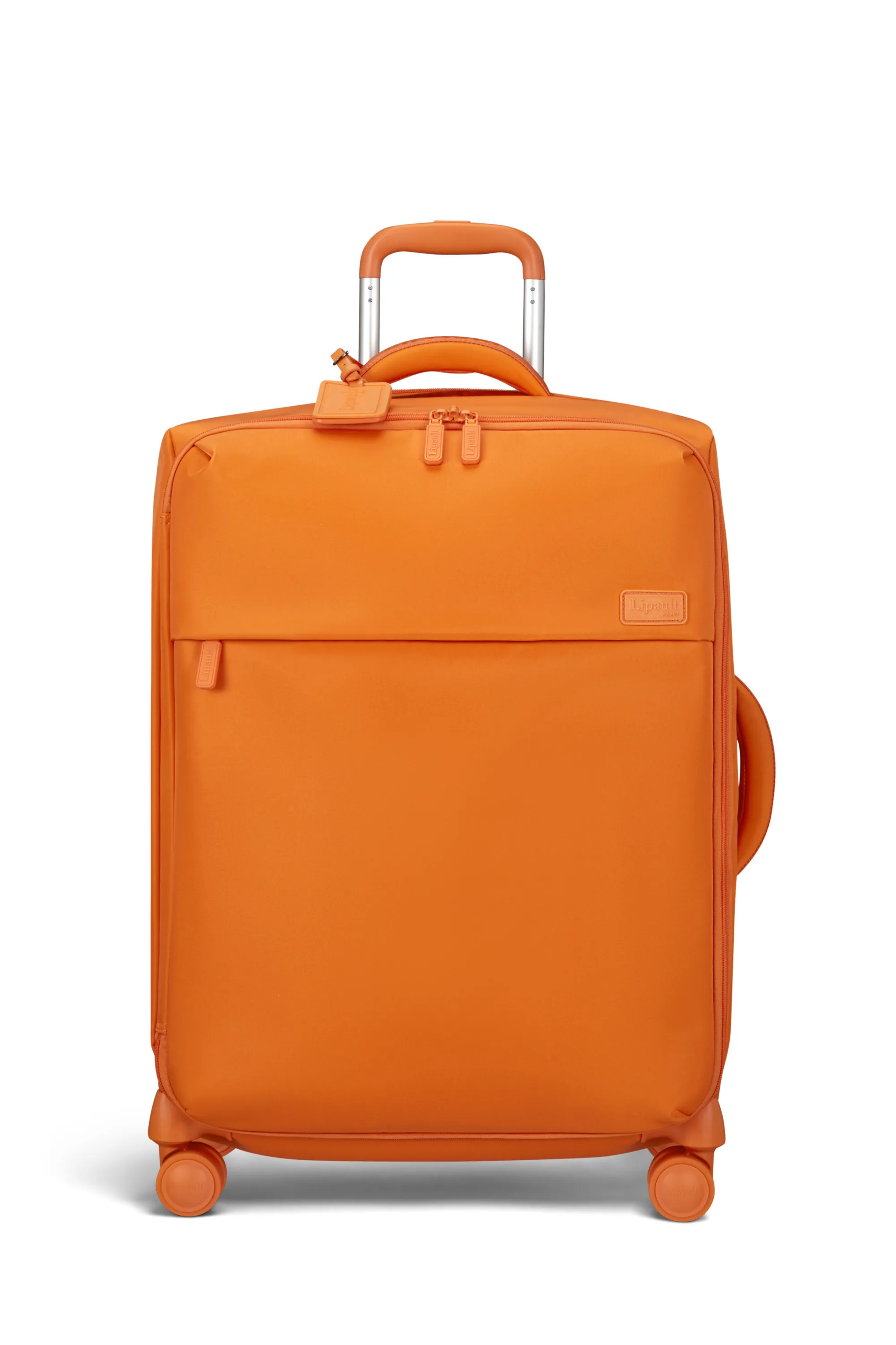 LIPAULT PARIS  Plume valise 4 roues taille m - Orange