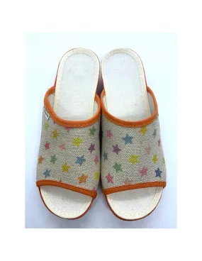 Mules ouvertes La Maison de l’Espadrille 2064 Orange