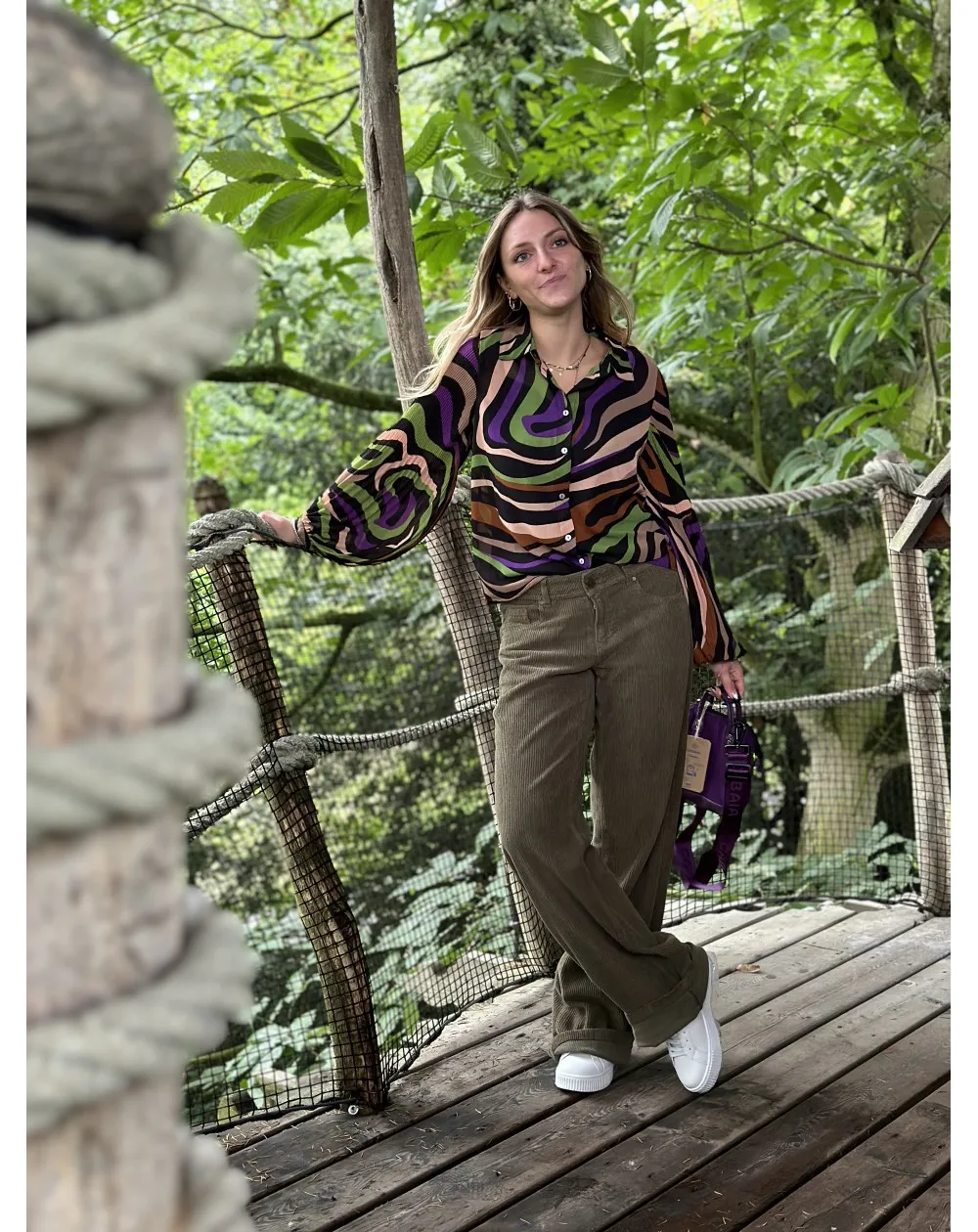 Pantalon AGATHA VELUTO Freeman