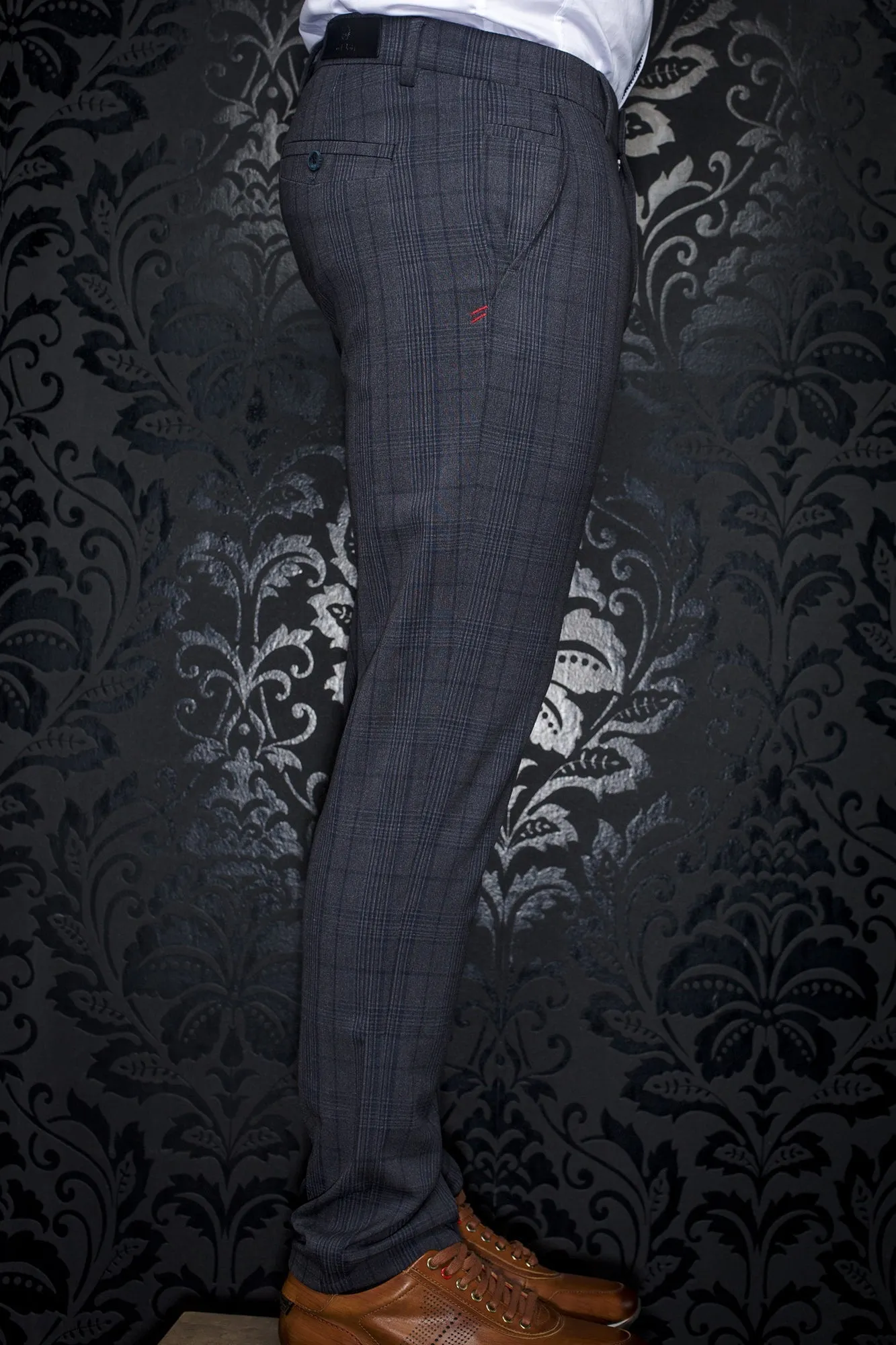 Pantalon Au Noir | BERETTA-BELMONDO Gris Marine