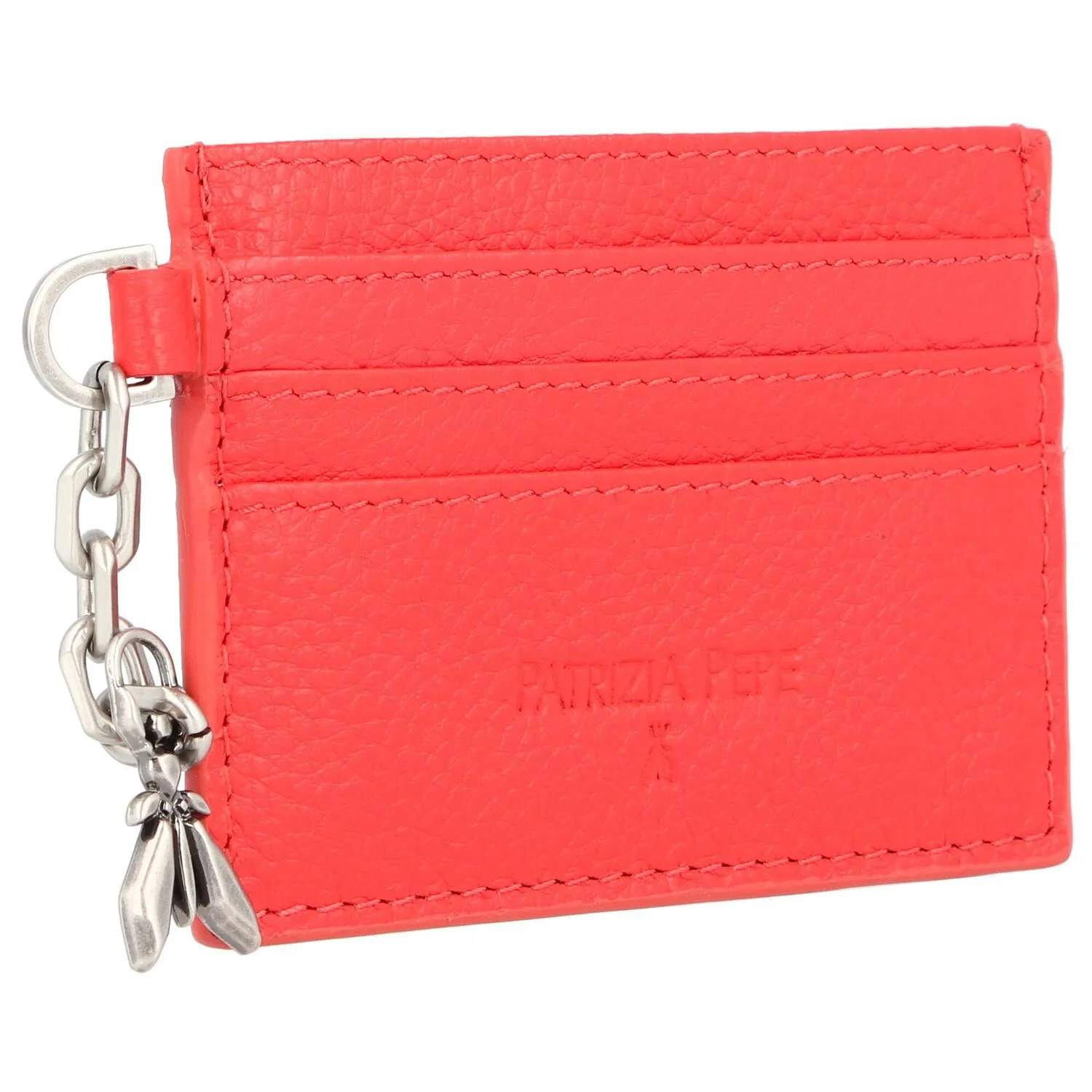 Patrizia Pepe Porte-cartes de crédit en cuir 10 cm