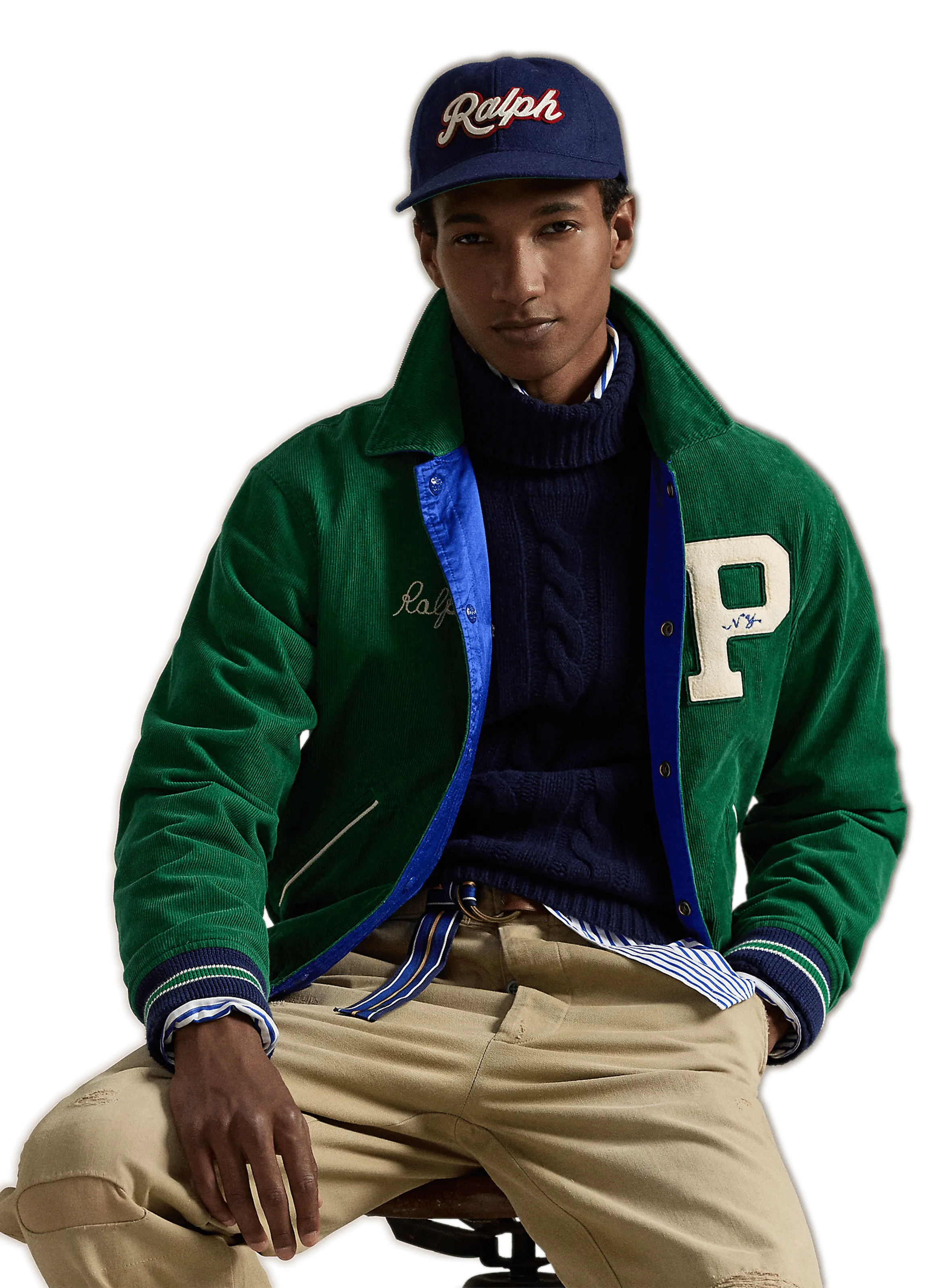 POLO RALPH LAUREN  Blouson à logo - Multicolore