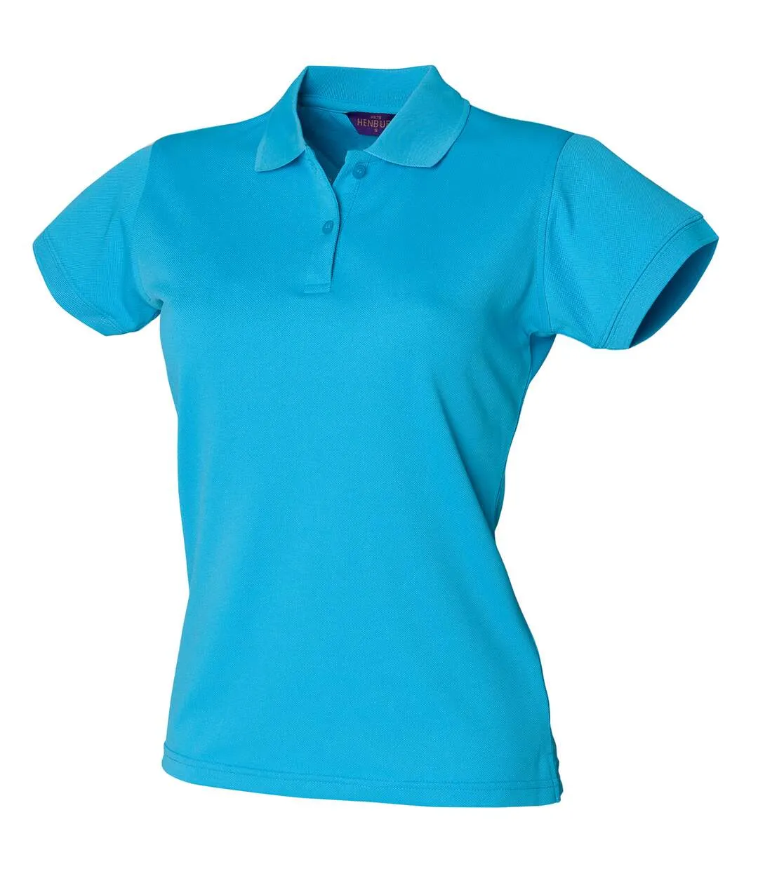Polo sport à forme ajustée femme rouge classique Henbury