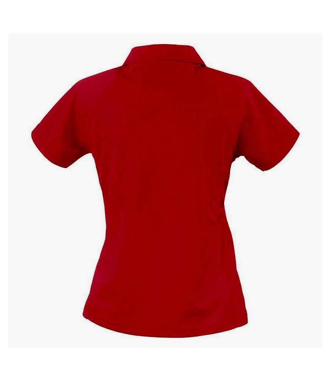 Polo team spirit femme rouge / blanc Spiro