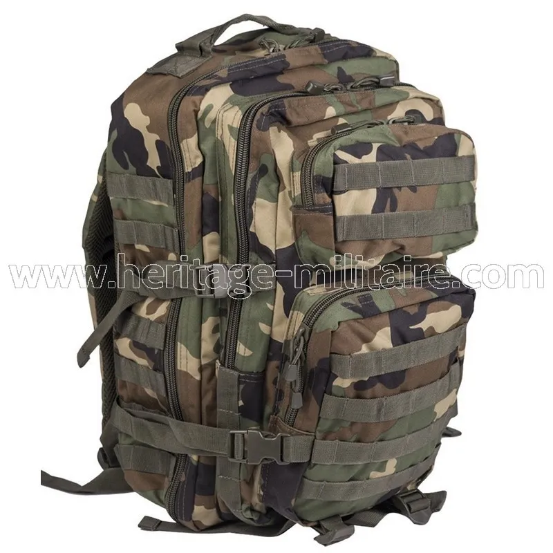 Sac à dos US assault woodland 36 litres