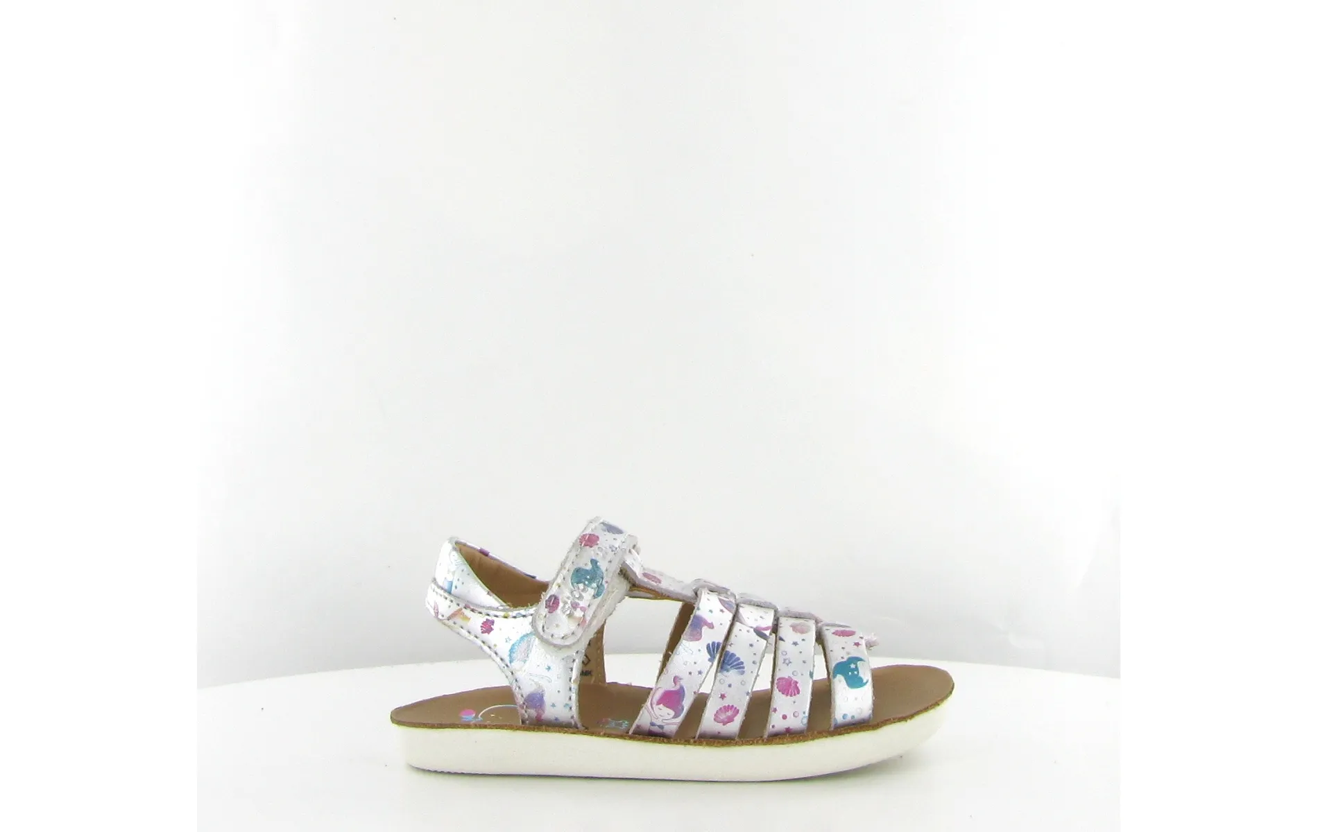 Shoo pom nu pied goa spart print multicolore