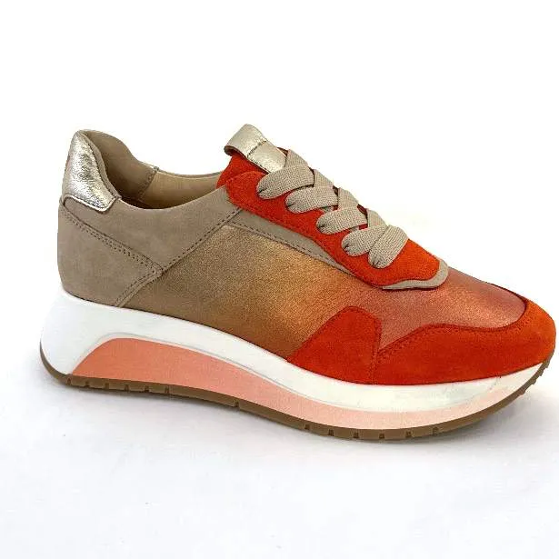 Softwaves 8.9401-011 Cuir Orange Daim Beige Orange