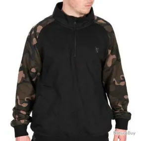 Sweat Fox LW Black/Camo QTR Zip XXL