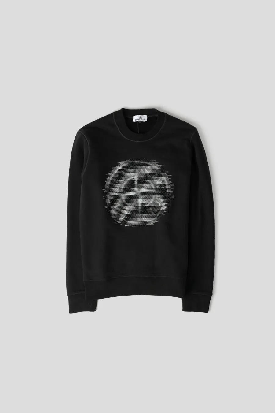 SWEAT-SHIRT OPTICAL THREE NOIR