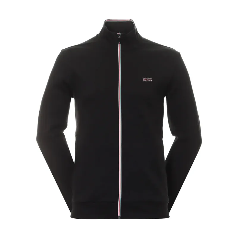 SWEAT ZIPPÉ SKAZ 1 BOSS NOIR