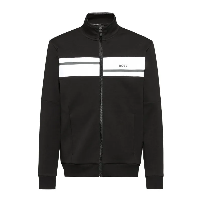 Sweat Zippé BOSS Skaz 1 Noir