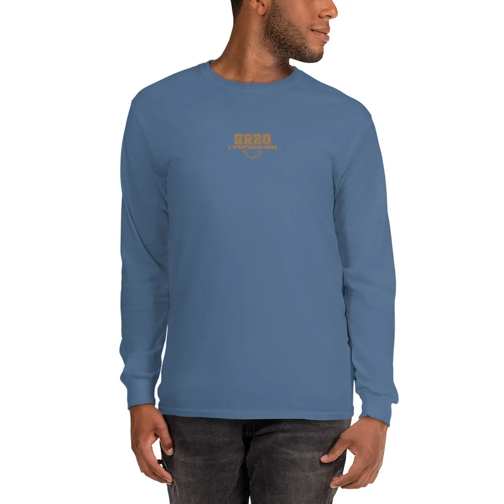 T-shirt ML Brodé GR20 L'Aventure of Corse
