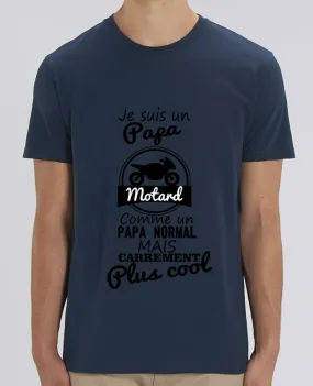 T-Shirt Papa motard, cadeau père, fête des pères, moto par Benichan