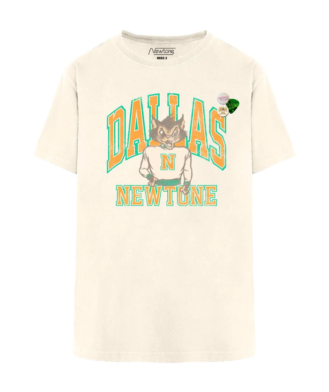 Tee shirt trucker natural DALLAS
