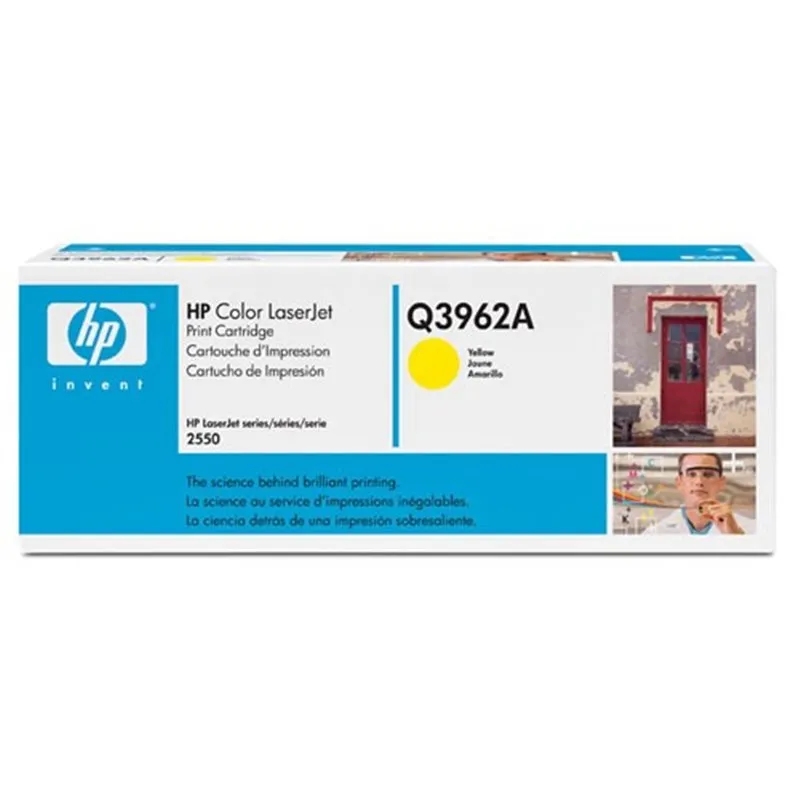 Toner pour imprimante laser HP Q3962A  jaune